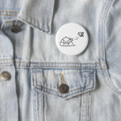 Herzzerbrochen Kack - Brootsch the PooPoo Button (Beispiel)