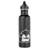 Herzzerbrochen Kack - Brootsch the PooPoo Edelstahlflasche (Links)