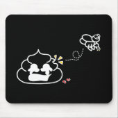 Herzzerbrochen Kack - Brootsch the PooPoo Mousepad (Vorne)