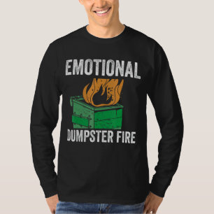 Herzzerrüttete Zitate Emotionale Müller Fire Angst T-Shirt