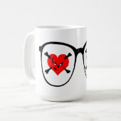 Herzzombien - Tasse (Vorderseite Links)