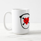 Herzzombien - Tasse (Links)