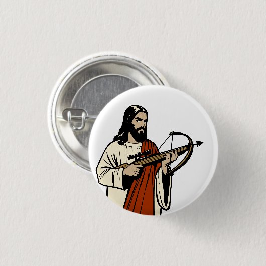 He's Back Button (Vorne & Hinten)