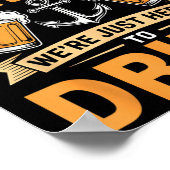 Hes Getried Funny Trauzeugen Bachelor Party Poster (Ecke)