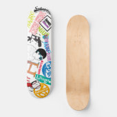 He's gotta dream. ONEIGHTH Tokyo Original Skateboard (Vorderseite)