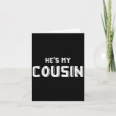 He's My Cousin Family Reunion, Funny Couples, Sing Karte (Vorderseite)