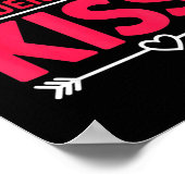 He's My Midnight Kiss Happy New Year Matching Coup Poster (Ecke)