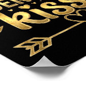 He's My Midnight Kiss Happy New Year Matching Coup Poster (Ecke)