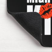 He's My Midnight Kiss Happy New Year Matching Funn Mousepad (Ecke)