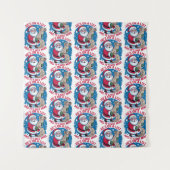 He's On A List and It's Not Mine Wandteppich (Vorderseite)