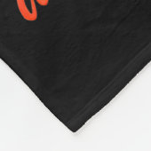 He's On The List Not Mine Santa Funny Christmas Fleecedecke (Ecke)