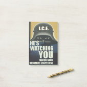 He's Watching You 2026 Post-it Klebezettel (Auf Schreibtisch)