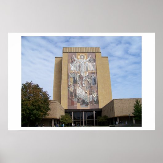 Hesbergh Library Poster (Vorne)