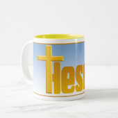 Hesed Zweifarbige Tasse (Vorderseite Links)