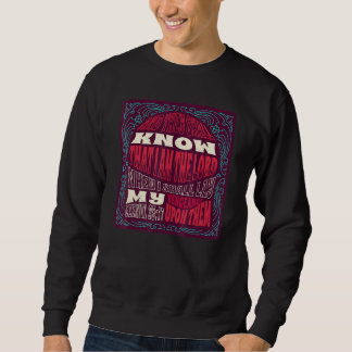 Hesekiel 2517 Wenn ich meine Rache an ihnen vollst Sweatshirt