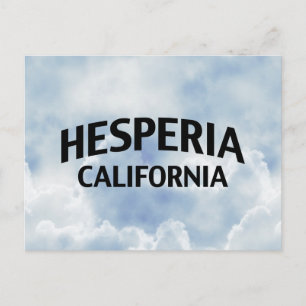 Hesperia California Postkarte