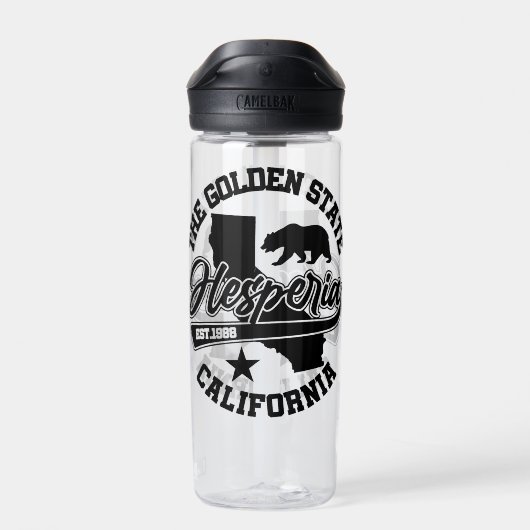 Hesperia, Kalifornien Trinkflasche (Rückseite)