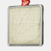 Hesperia Quadrangon mit San Andreas Rift Silbernes Ornament (Links)