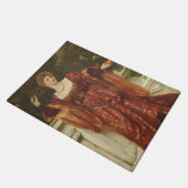 Hesperia (von Frank Dicksee) Fußmatte (Schrägansicht)