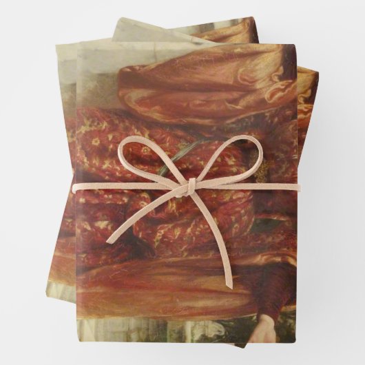 Hesperia (von Frank Dicksee) Geschenkpapier Set (Beispiel)