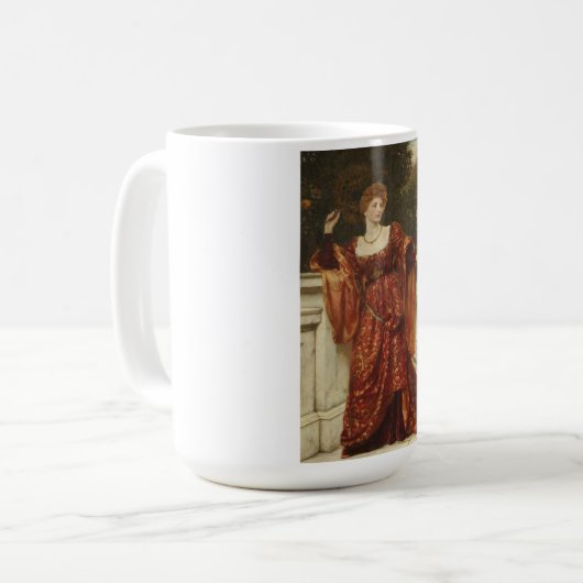 Hesperia (von Frank Dicksee) Kaffeetasse (Vorderseite Links)