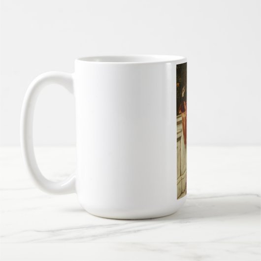 Hesperia (von Frank Dicksee) Kaffeetasse (Links)
