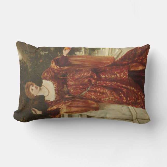 Hesperia (von Frank Dicksee) Lendenkissen (Vorderseite)