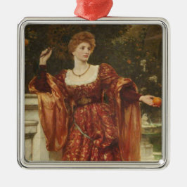 Hesperia (von Frank Dicksee) Ornament Aus Metall