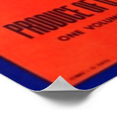 Hesperian Fruchtäpfel Poster (Ecke)