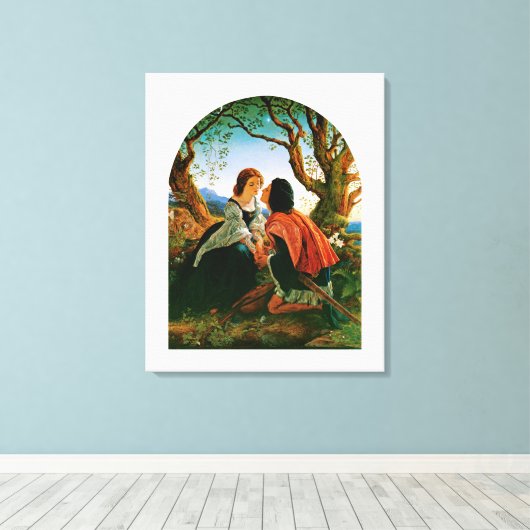 Hesperus Leinwanddruck (Insitu (Holzboden))