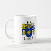 HESS FAMILIENWAPPEN - HESS WAPPEN KAFFEETASSE (Links)