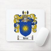 HESS FAMILIENWAPPEN - HESS WAPPEN MOUSEPAD (Mit Mouse)