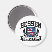 Hessen Magnet (Vorderseite/Rückseite)