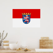 Hessen (Staat), Deutschland Poster (Küche)