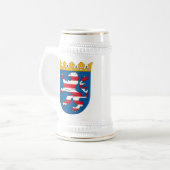 Hessen-Wappen Tasse (Vorderseite Links)