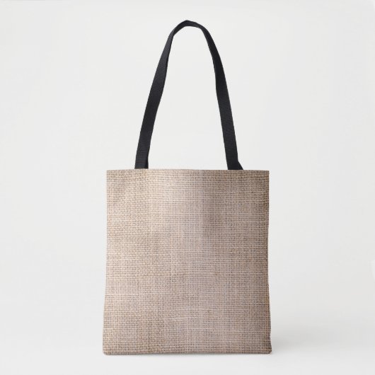 Hessischer Sacktuch, gewebter Texturhintergrund. Tasche (Vorderseite)