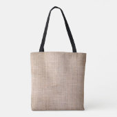 Hessischer Sacktuch, gewebter Texturhintergrund. Tasche (Rückseite)