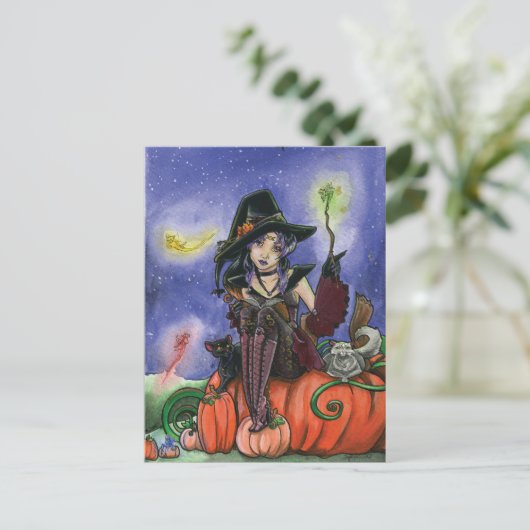 'Hester and the Fairies' Postkarte (Stehend Vorderseite)