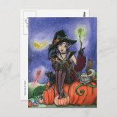 'Hester and the Fairies' Postkarte (Vorne/Hinten)