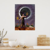 'Hester and the Owl' Poster (Küche)