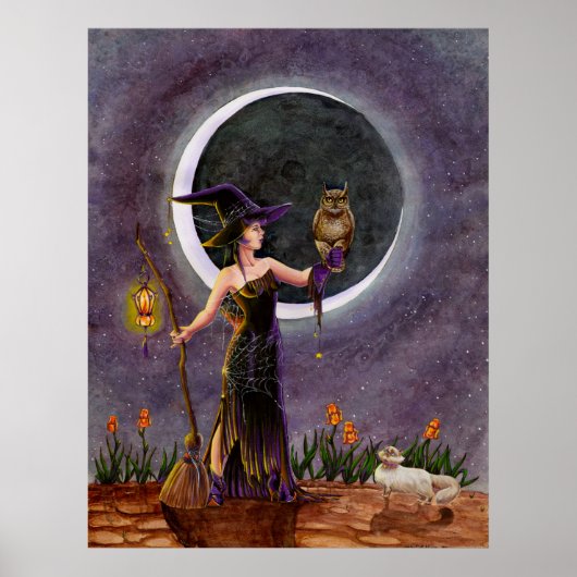 'Hester and the Owl' Poster (Vorne)