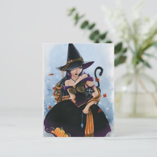 'Hester and Thirteen' Postcard Postkarte (Stehend Vorderseite)