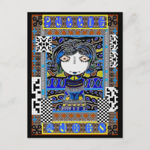 HESTER BESSIE METTS COLLECTIBLE ART POSTKARTE