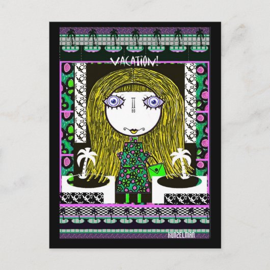 HESTER BESSIE METTS COLLECTIBLE ART POSTKARTE (Vorderseite)