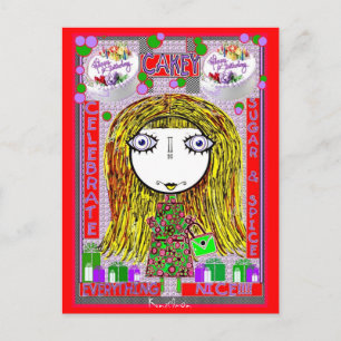 HESTER BESSIE METTS COLLECTIBLE ART POSTKARTE