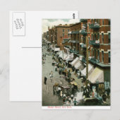 Hester Street New York Post Postkarte (Vorne/Hinten)