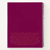 Hestia, Göttin des Herzens Notizblock (Rückseite)