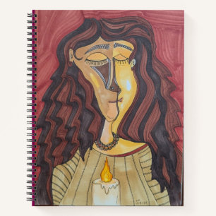 Hestia, Göttin des Herzens Notizblock