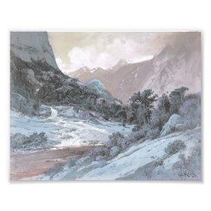 Hetch_Hetchy_Side_Canyon, durch William_Keith Fotodruck