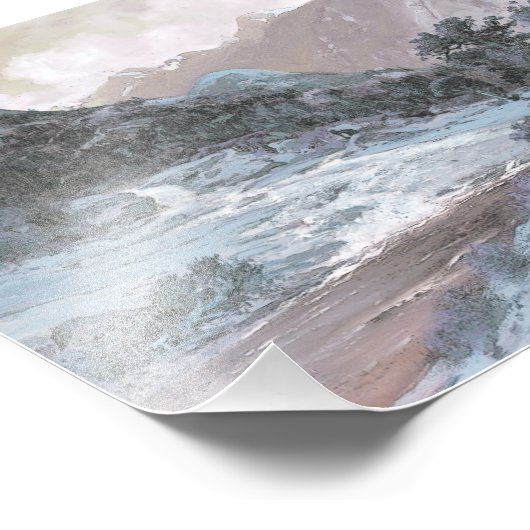 Hetch_Hetchy_Side_Canyon, von William_Keith (Mod) Fotodruck (Ecke)